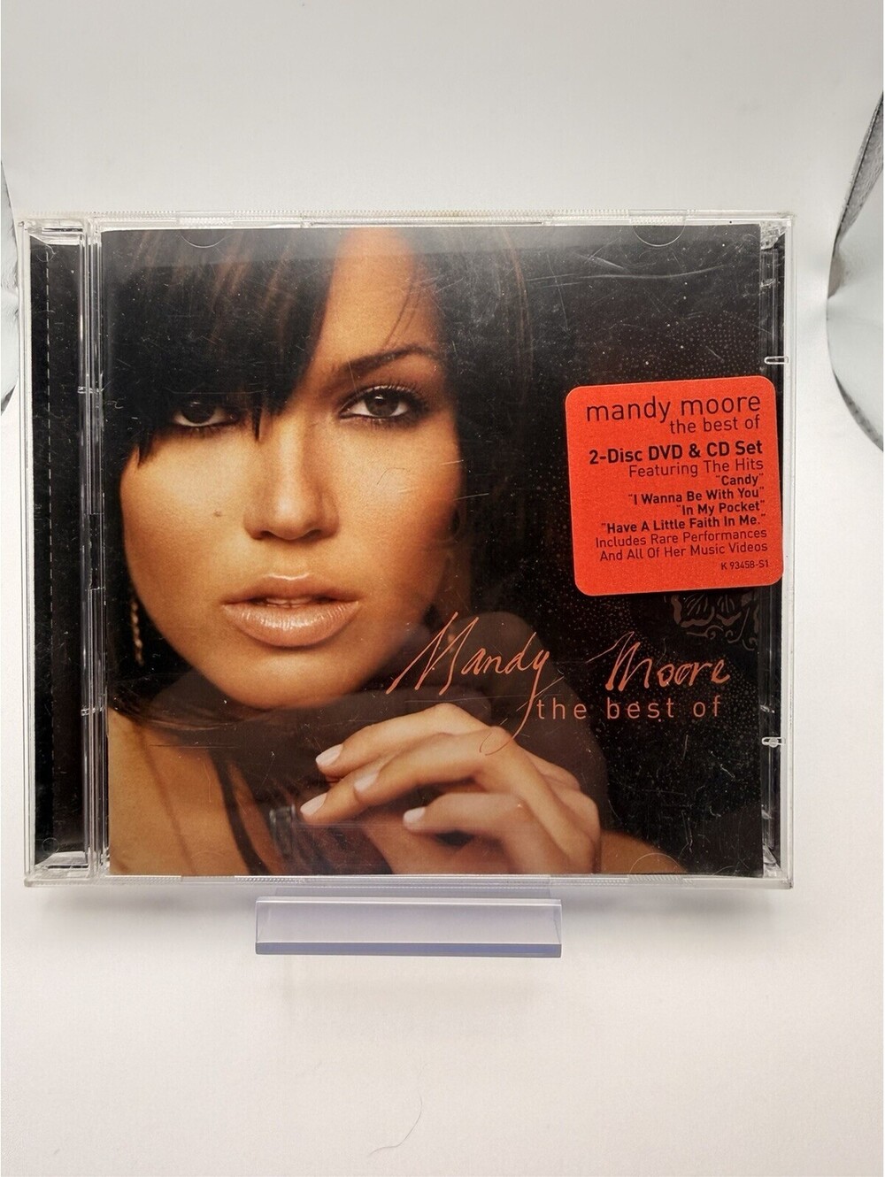 Mandy Moore The Best Of CD DVD 2 Disc Set 2004 Greatest Hits Music Videos #401